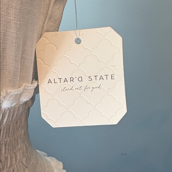 Altar'd State Smocked Tiered Dress - Picture 2 of 7